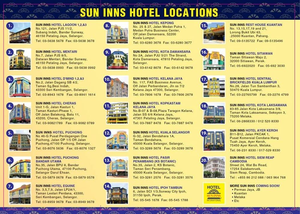 Sun Inns Hotel Sentral, Brickfields Куала-Лумпур Экстерьер фото